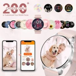 Montre Connectée Femme Multifonction -Monde Electronique Montre Connectee Femme Multifonction cadrans