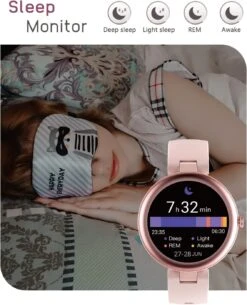 Montre Connectée Femme Poignet Fin 14 Montre Connectée Femme Poignet Fin -Monde Electronique Montre Connectee Femme Poignet Fin Suivi du sommeil