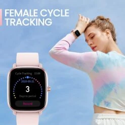 Montre Connectée Femme Sport Waterproof -Monde Electronique Montre Connectee Femme Sport Waterproof cycle menstruel