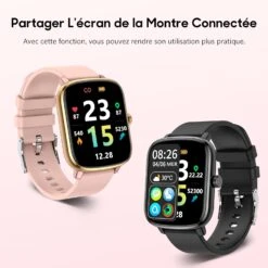 Montre Connectée Femme Sport Performante 13 Montre Connectée Femme Sport Performante -Monde Electronique Montre Connectee Femme iPhone X partage decran