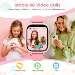 Montre Connectée Fille 10 Ans GPS -Monde Electronique Montre Connectee Fille 10 Ans Gps 4G