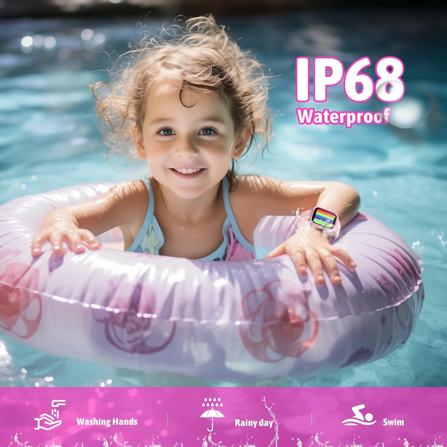 Montre Connectée Fille 10 Ans 8 Montre Connectée Fille 10 Ans – Image 6