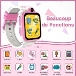 Montre Connectée Fille 6 Ans -Monde Electronique Montre Connectee Fille 6 Ans Multi