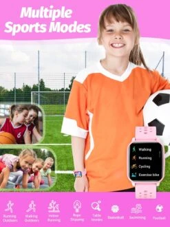 Montre Connectée Fille 7 Ans -Monde Electronique Montre Connectee Fille 7 Ans Sport 1