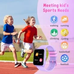 Montre Digitale Fille Violette 12 Montre Digitale Fille Violette -Monde Electronique Montre Connectee Fille 8 Ans sport