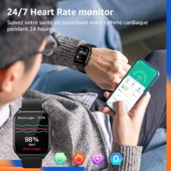 Montre Connectée Fréquence Cardiaque -Monde Electronique Montre Connectee Frequence Cardiaque heart rate