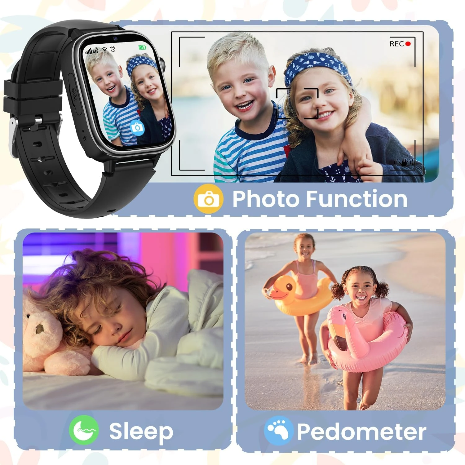 Montre Connectée Garçon 10 Ans GPS 8 Montre Connectée Garçon 10 Ans GPS – Image 6