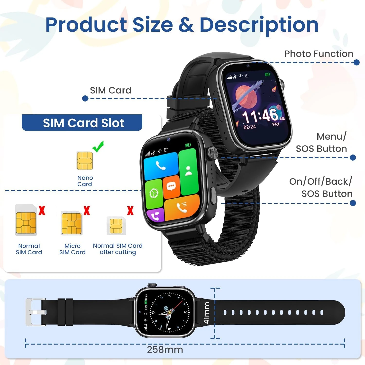 Montre Connectée Garçon 10 Ans GPS 9 Montre Connectée Garçon 10 Ans GPS – Image 7