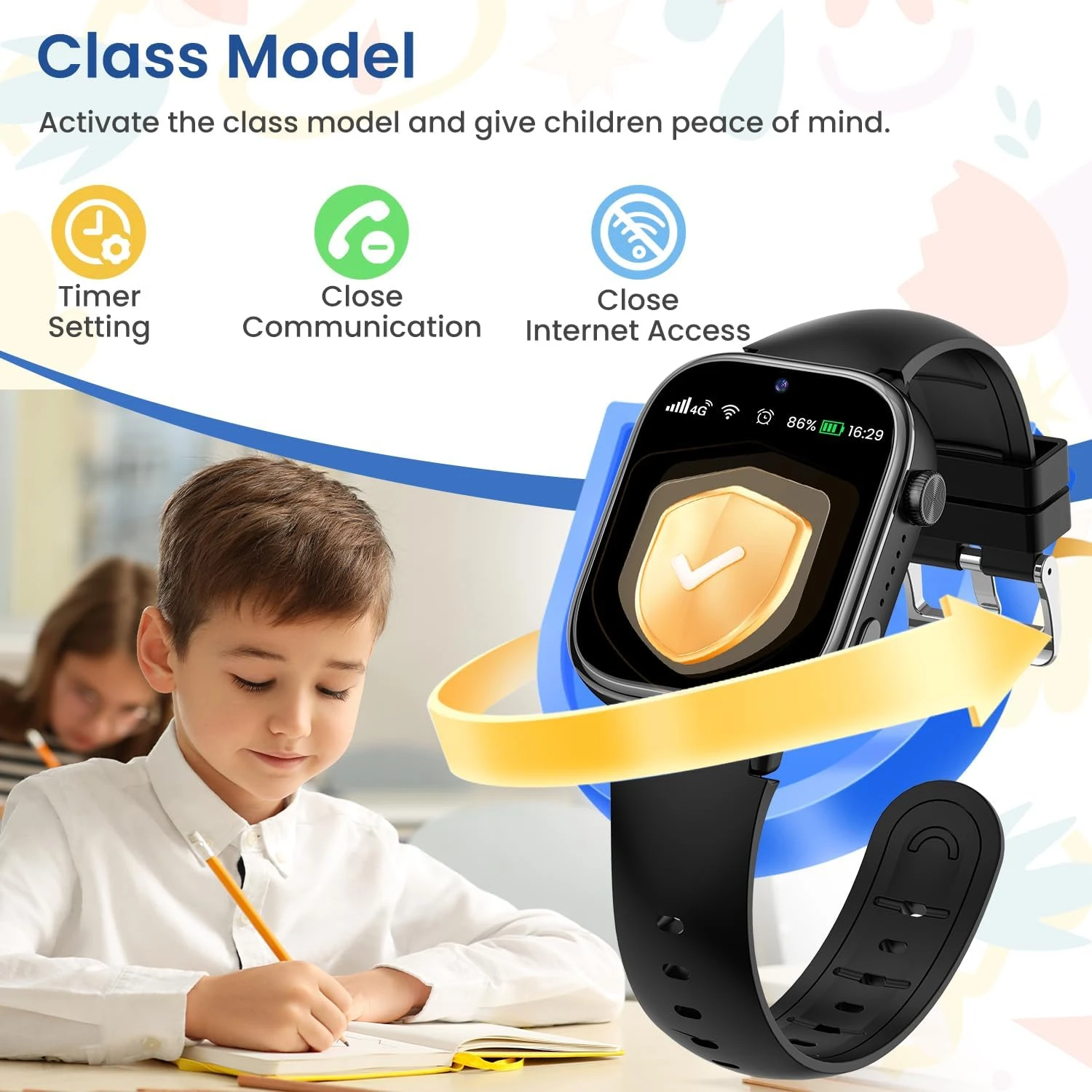 Montre Connectée Garçon 10 Ans GPS 7 Montre Connectée Garçon 10 Ans GPS – Image 5