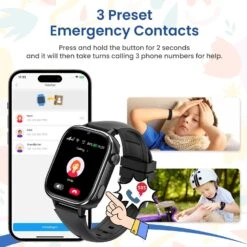 Montre Connectée Garçon 10 Ans GPS 12 Montre Connectée Garçon 10 Ans GPS -Monde Electronique Montre Connectee Garcon 10 Ans Gps SOS