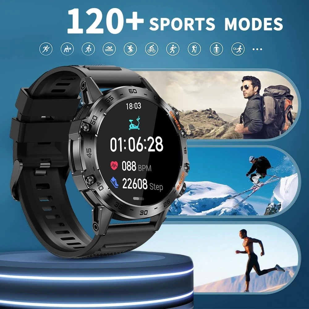 Montre Connectée +120 Modes Sportifs 4 Montre Connectée +120 Modes Sportifs – Image 2