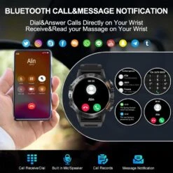 Montre Connectée +120 Modes Sportifs 11 Montre Connectée +120 Modes Sportifs -Monde Electronique Montre Connectee Homme Android notifications