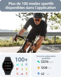 Smart Watch Homme Sport Bracelet Souple -Monde Electronique Montre Connectee Homme Bracelet Silicone cycliste