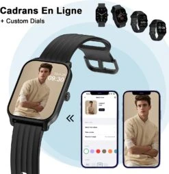 Montre Connectée IP68 Imperméable 13 Montre Connectée IP68 Imperméable -Monde Electronique Montre Connectee Ip68 Waterproof cadrans