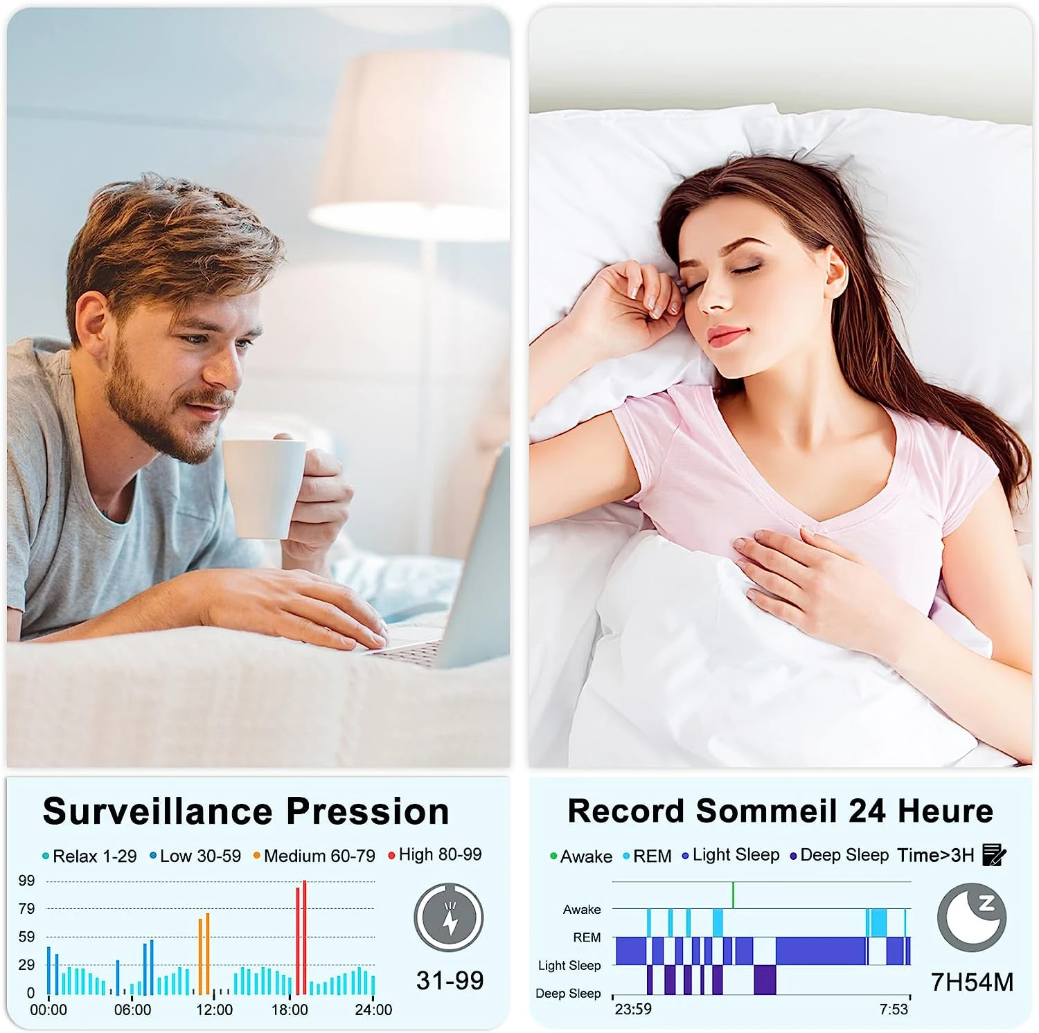 Montre Connectée IP68 Imperméable 9 Montre Connectée IP68 Imperméable – Image 7