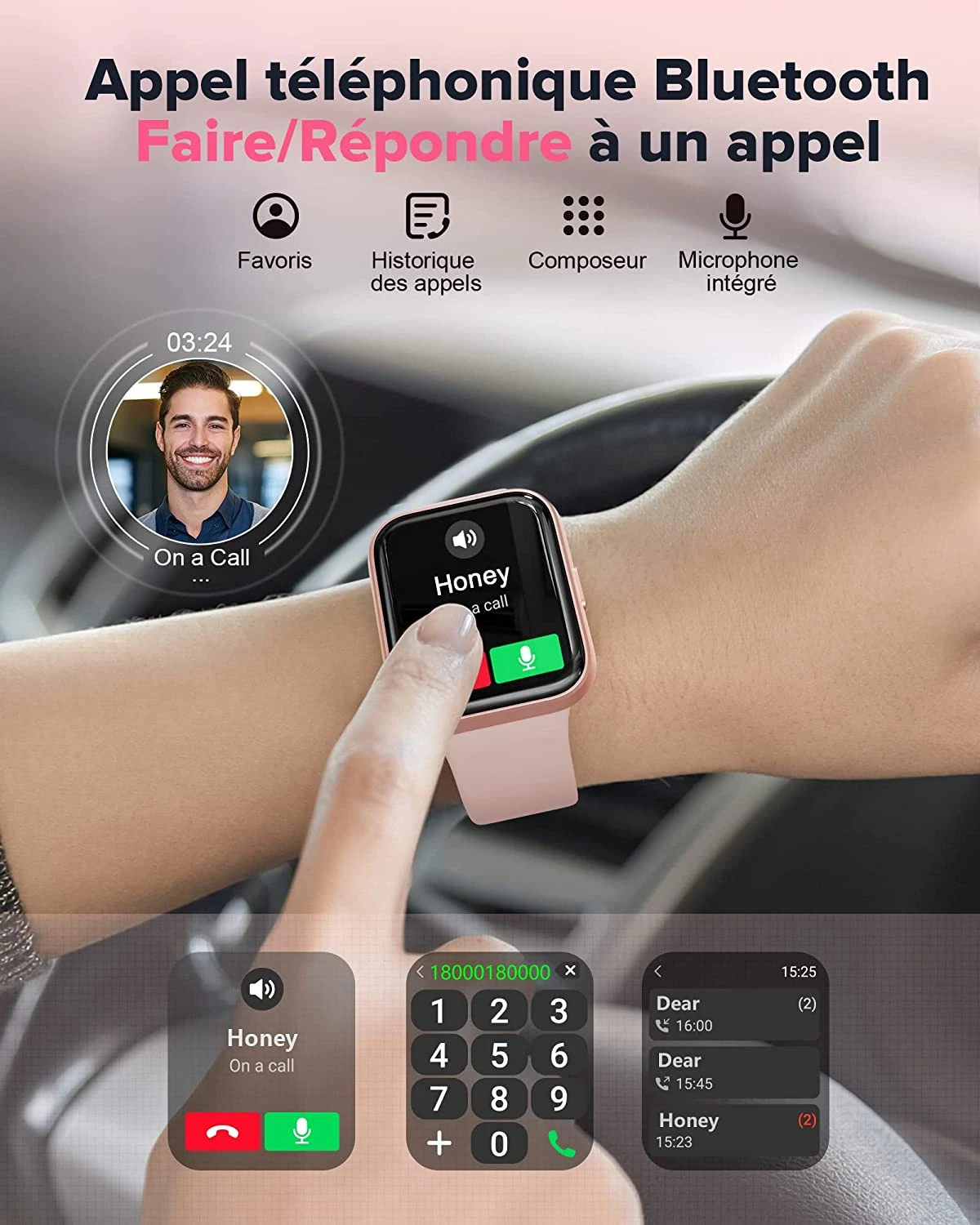 Montre Connectée Jeune Femme 4 Montre Connectée Jeune Femme – Image 2