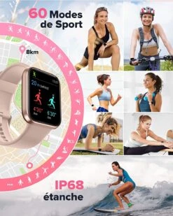 Montre Connectée Jeune Femme 16 Montre Connectée Jeune Femme -Monde Electronique Montre Connectee Jeune Femme sport