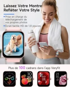 Montre Intelligente Femme Natation 15 Montre Intelligente Femme Natation -Monde Electronique Montre Connectee Natation Femme fond decran