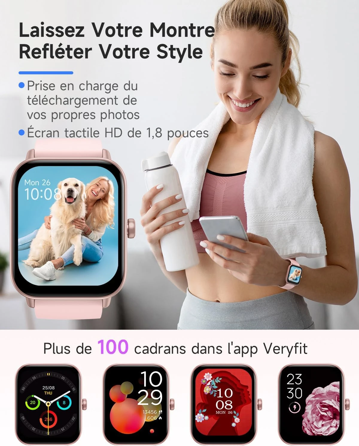 Montre Intelligente Femme Natation 9 Montre Intelligente Femme Natation – Image 7