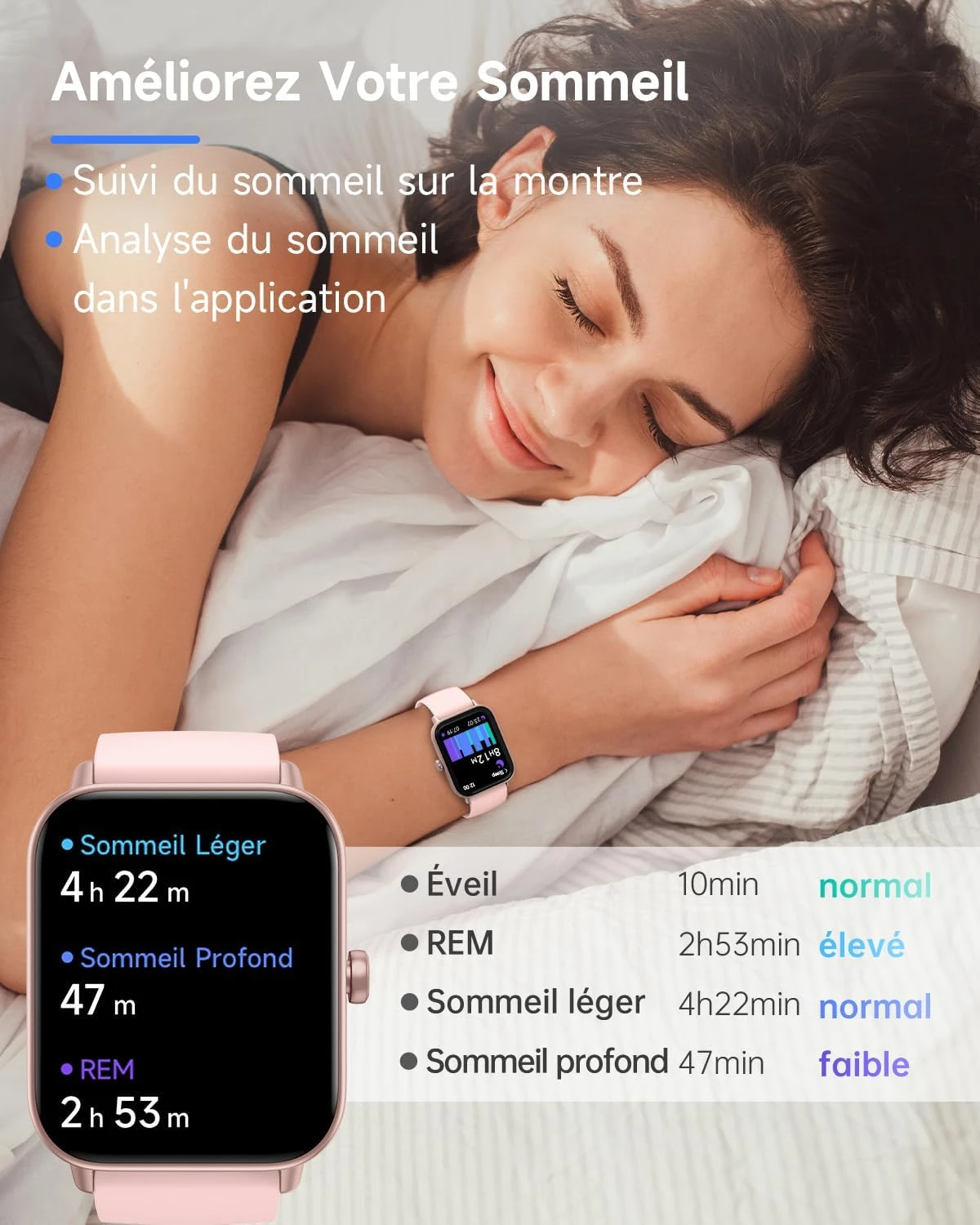 Montre Intelligente Femme Natation 8 Montre Intelligente Femme Natation – Image 6