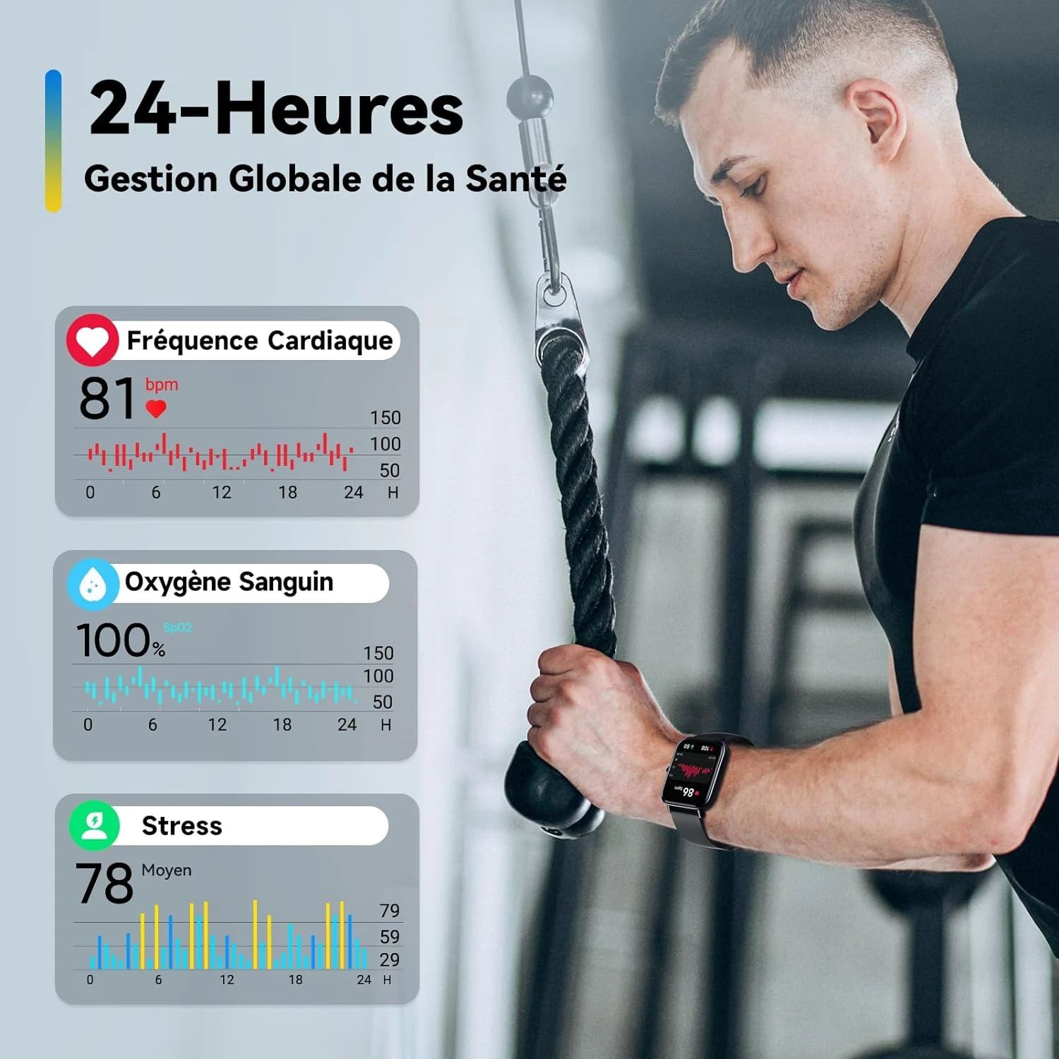 Montre Connectée Répondre SMS 9 Montre Connectée Répondre SMS – Image 7