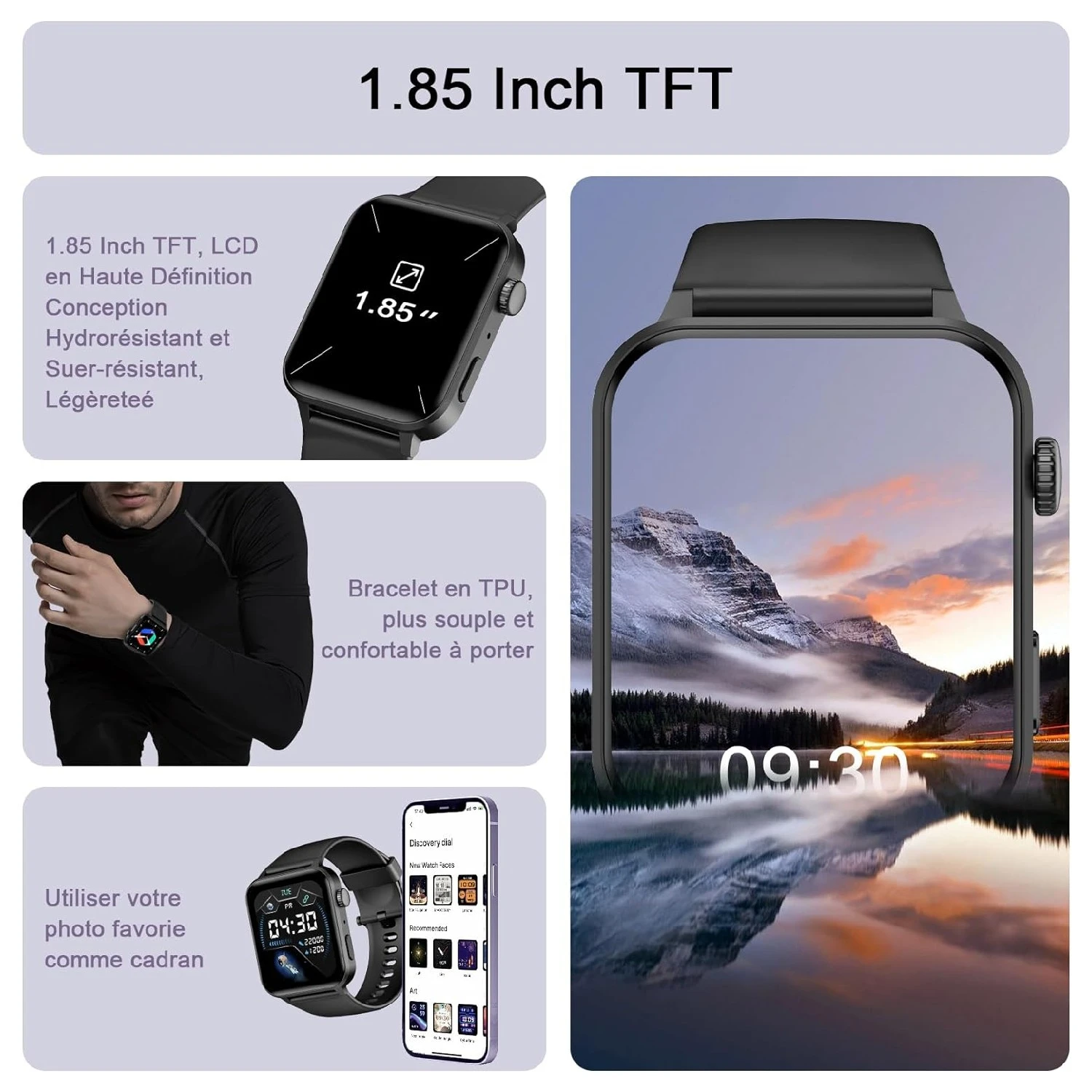 Montre Connectée Sport Appels 7 Montre Connectée Sport Appels – Image 5