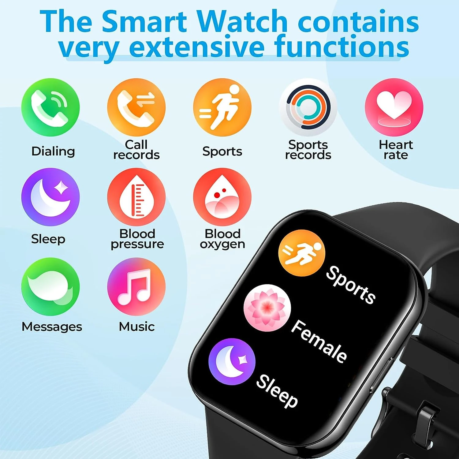 Montre Connectée Sport Aquatique 8 Montre Connectée Sport Aquatique – Image 6