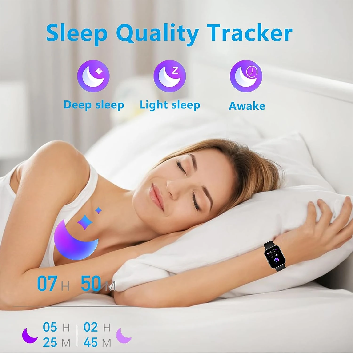 Montre Connectée Sport Aquatique 5 Montre Connectée Sport Aquatique – Image 3