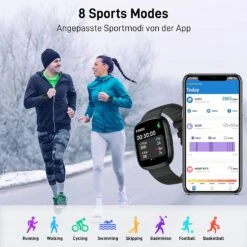 Montre Connectée Tefloty Pour Ados -Monde Electronique Montre Connectee Tefloty pour Ados 8 modes sportifs