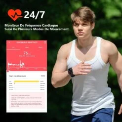 Montre Connectée Marche Longue Durée -Monde Electronique Montre Connectee Trekking frequence cardiaque