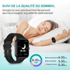 Montre Connectée Water Résistant 15 Montre Connectée Water Résistant -Monde Electronique Montre Connectee Water Resistant sommeil