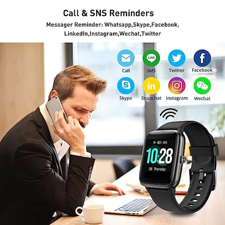 Montre Connectée Waterproof Natation 4 Montre Connectée Waterproof Natation – Image 2