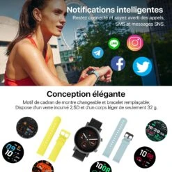 Montre Connectée Wear OS -Monde Electronique Montre Connectee Wear OS notifications