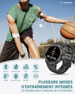 Montre Connectée Adolescent Résistante 13 Montre Connectée Adolescent Résistante -Monde Electronique Montre Connectee adolescent resistante modes dentrainements