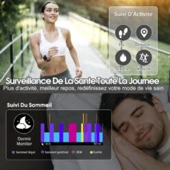 Montre Connectée Avec Appels Bluetooth -Monde Electronique Montre Connectee avec Appels Bluetooth sommeil sport