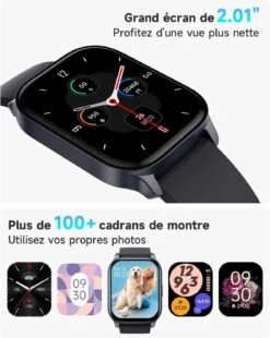 Montre Connectée Suivi Sport Et Santé -Monde Electronique Montre Connectee iPhone 12 Mini grand ecran