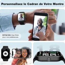 Montre Connectée IPhone 12 16 Montre Connectée IPhone 12 -Monde Electronique Montre Connectee iPhone 12 cadran personnalisable