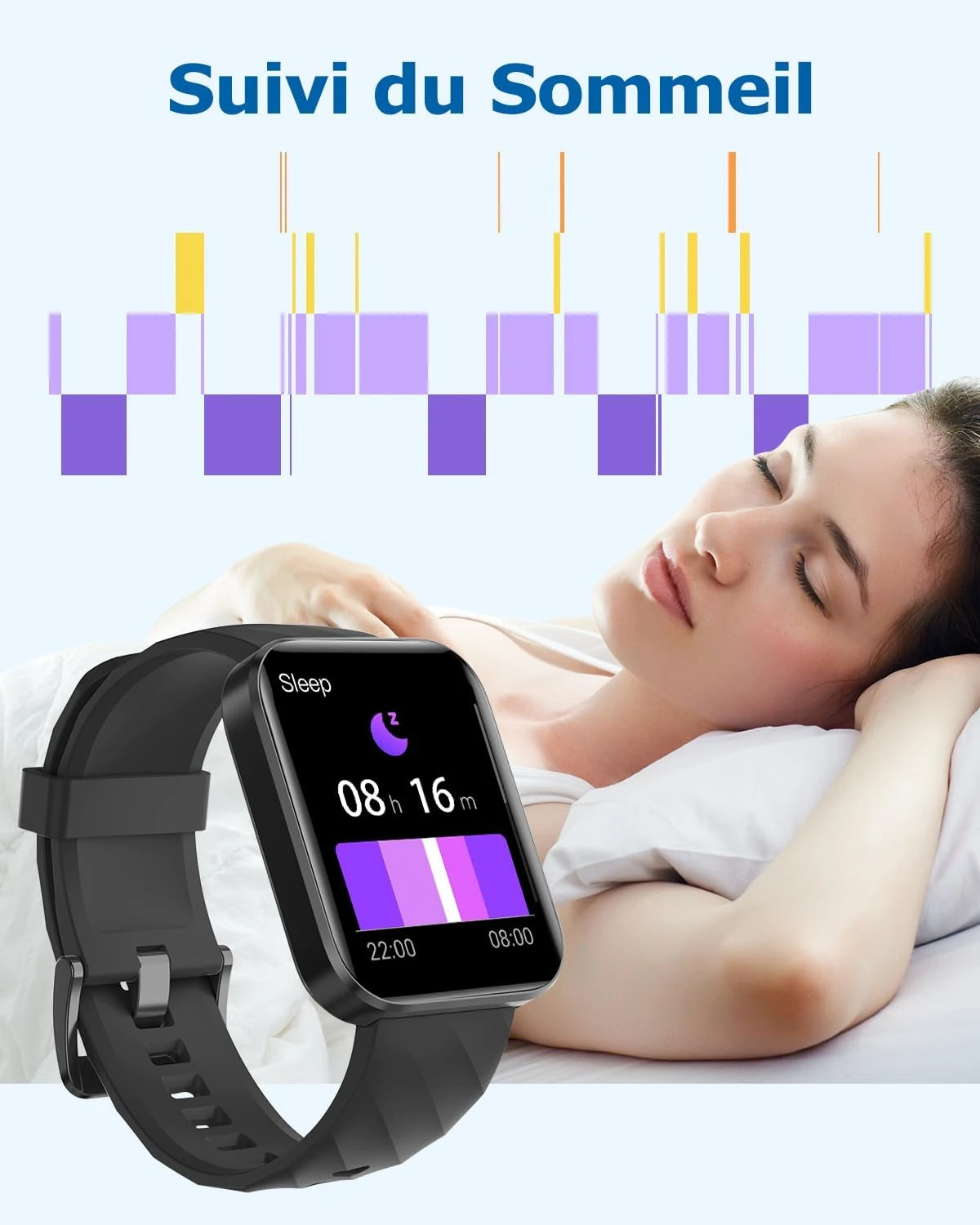 Montre Connectée Smartphone 6 Montre Connectée Smartphone – Image 4