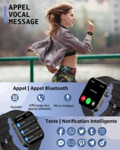 Montre Connectée Intelligente Sport -Monde Electronique Montre Connectee iPhone 15 appels