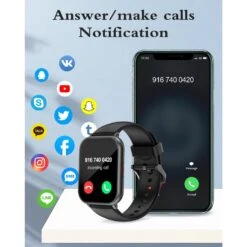 Montre Connectée Compatible IPhone 13 Montre Connectée Compatible IPhone -Monde Electronique Montre Connectee iPhone Femme notifications