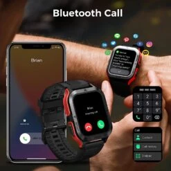 Montre Connectée IP69 12 Montre Connectée IP69 -Monde Electronique Montre Connectee ip69 appel bluetooth