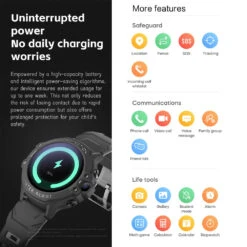 Montre GPS Ado 4G 11 Montre GPS Ado 4G -Monde Electronique Montre Gps Ado 4G Fonctions Multiples