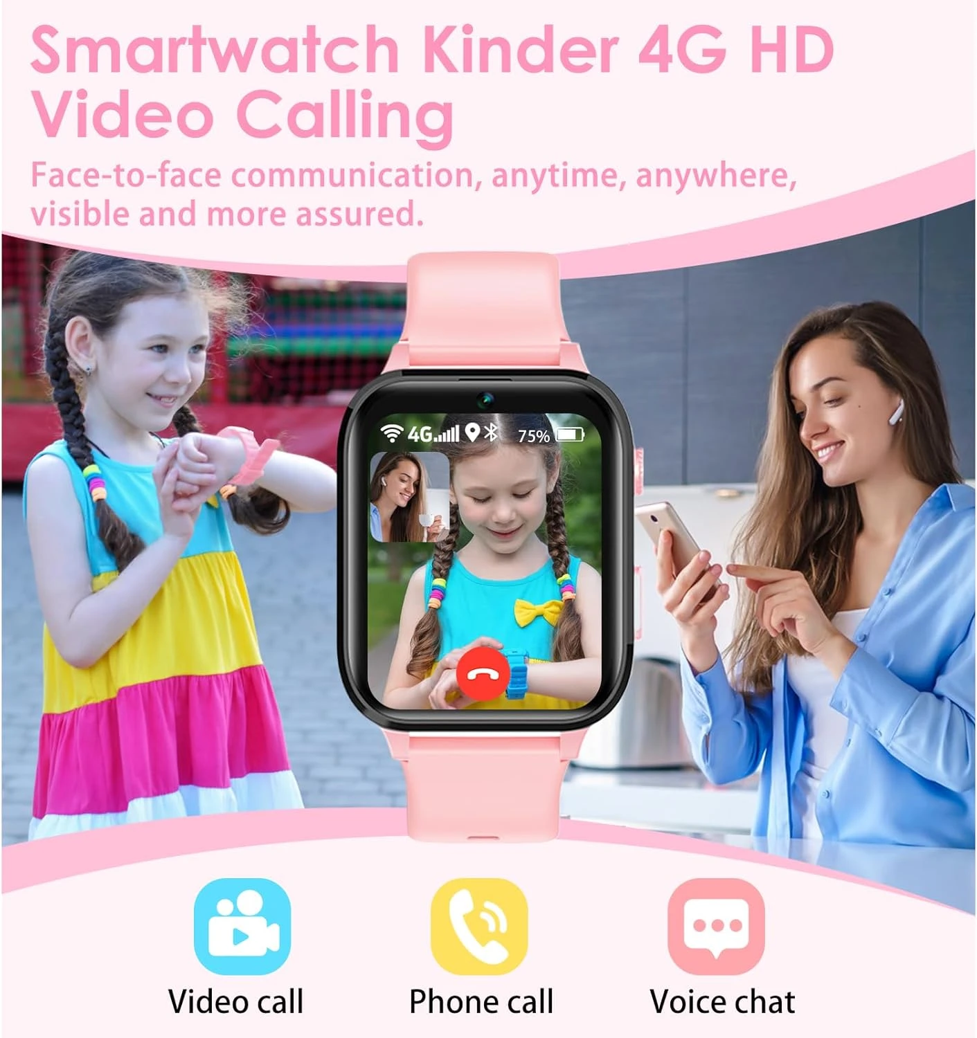 Montre GPS Pour Ado Fille 6 Montre GPS Pour Ado Fille – Image 4