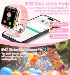 Montre GPS Pour Ado Fille 11 Montre GPS Pour Ado Fille -Monde Electronique Montre Gps Ado Fille SOS