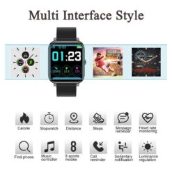 Montre Intelligente Étanche Grande Autonomie -Monde Electronique Montre Intelligente Etanche Grande autonomie multi interface