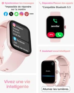 Montre Intelligente Femme Piscine -Monde Electronique Montre Intelligente Femme Piscine appels