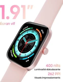 Montre Intelligente Femme Piscine -Monde Electronique Montre Intelligente Femme Piscine ecran