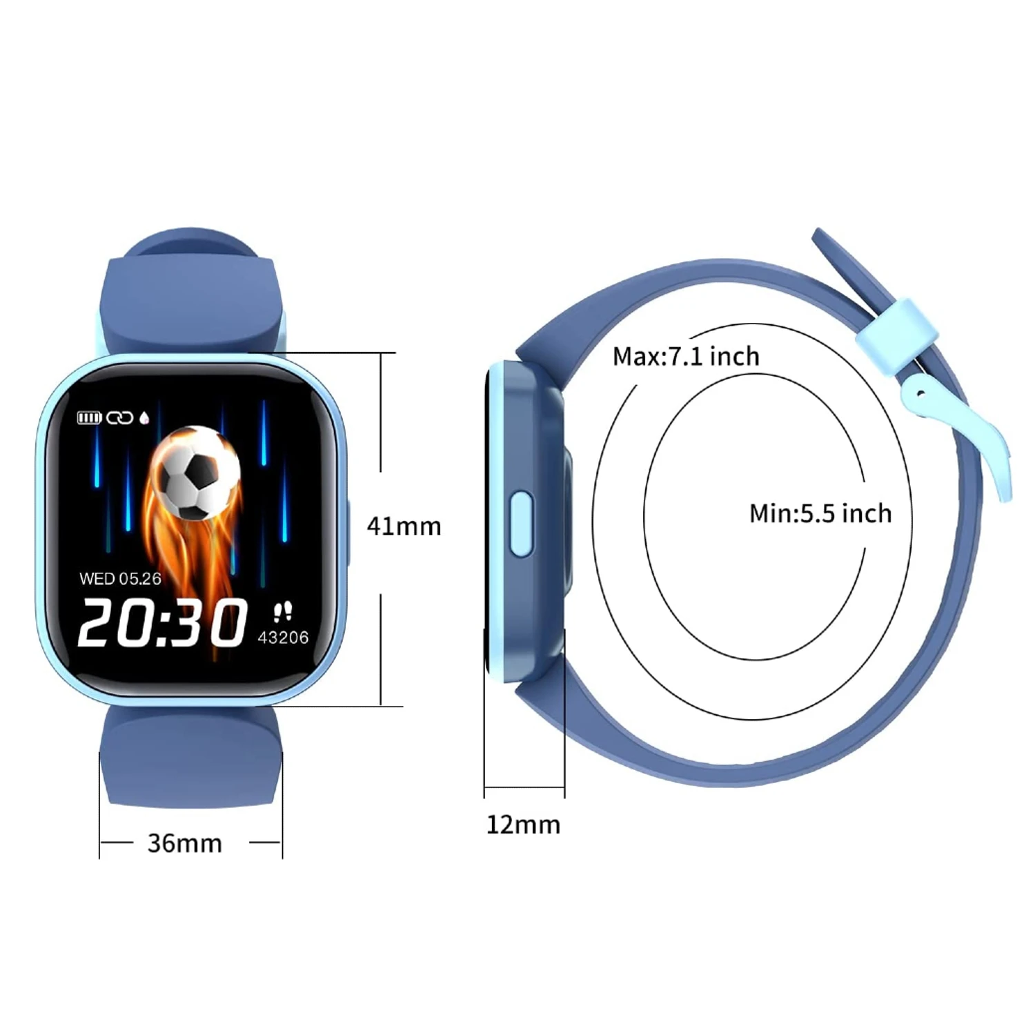 Montre Intelligente Pour Jeunes Ados / Enfants 7 Montre Intelligente Pour Jeunes Ados / Enfants – Image 5