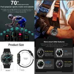 Montre Intelligente Classe Pour Ados -Monde Electronique Montre Intelligente pour ados DreamWin modes sportifs