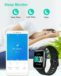 Montre Intelligent Podomètre Pour Adolescents 8 Montre Intelligent Podomètre Pour Adolescents -Monde Electronique Montre Podometre Ado surveille le sommeil